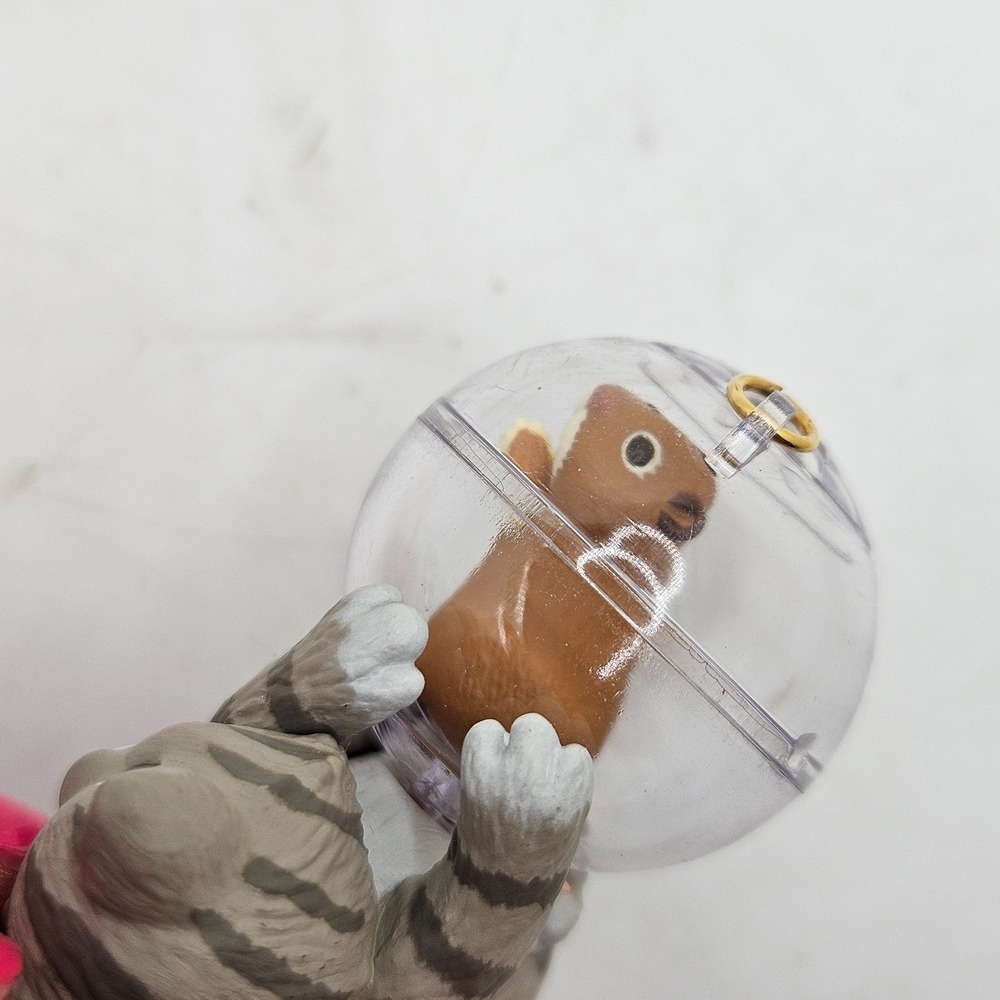 Vintage Cat‎ Christmas Ornament Lot Special Friend Kitten Hamster - Picture 4 of 7